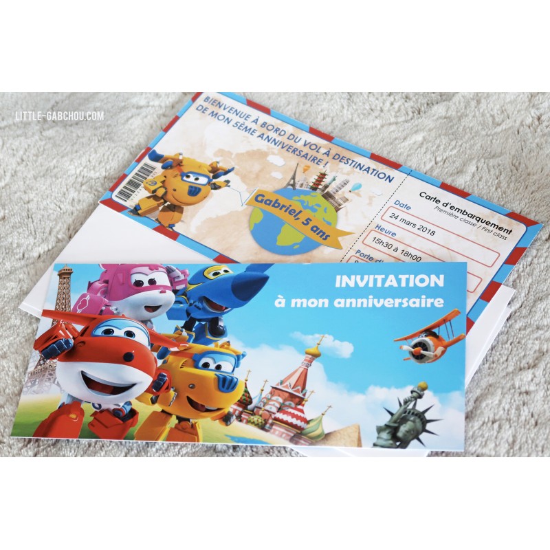 Kit Anniversaire Super Wings