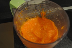 idée de recettes bébé avec du panais, carottes, poivrons réalisée avec le Nutribaby