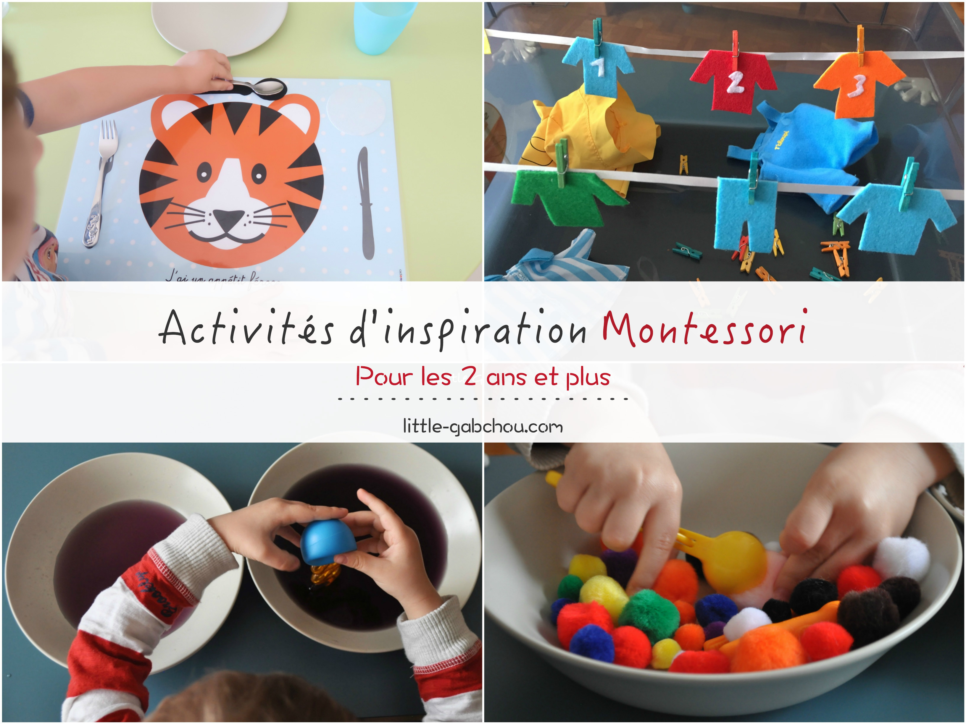 Les meilleurs activités et Jeux Montessori 2 ans – Le bambin