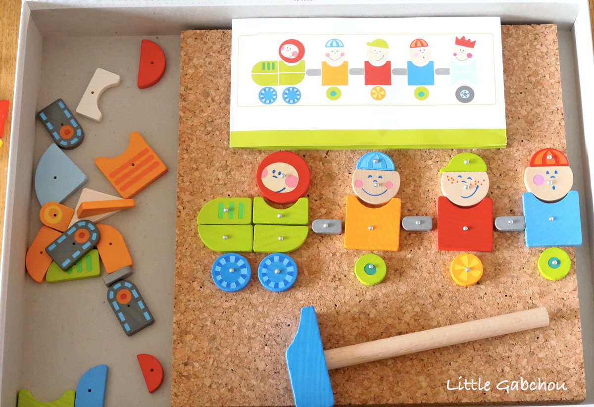 Le jeu du marteau d'inspiration Montessori (dès 4 ans)