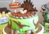 Anniversaire sur le thème des dinosaures pour petit garçon