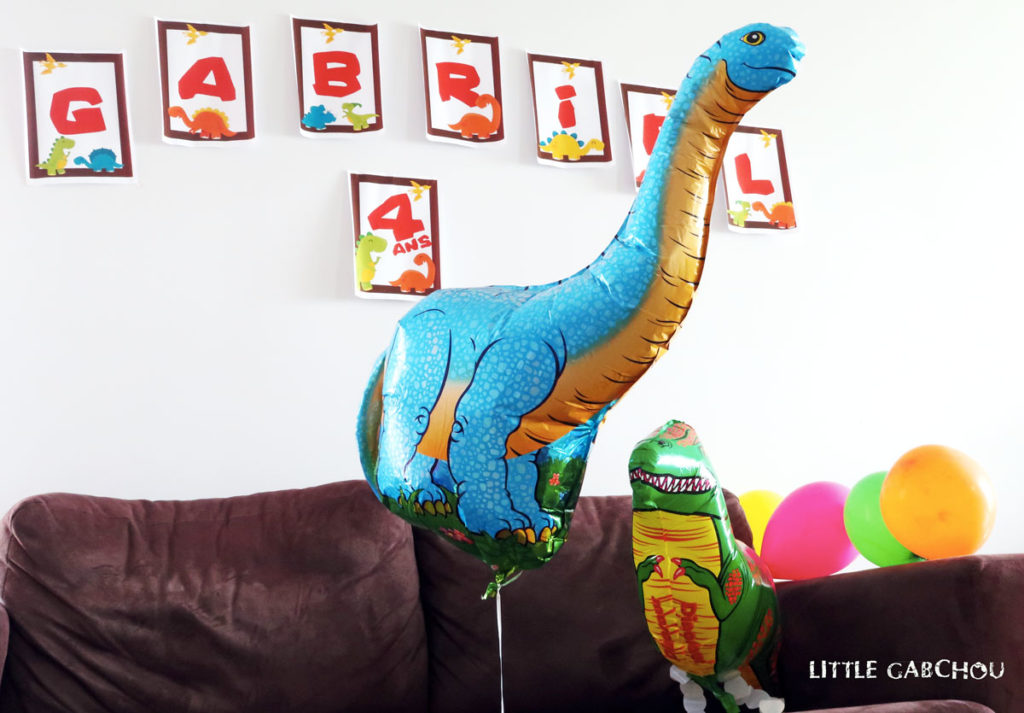 décoration dinosaures party