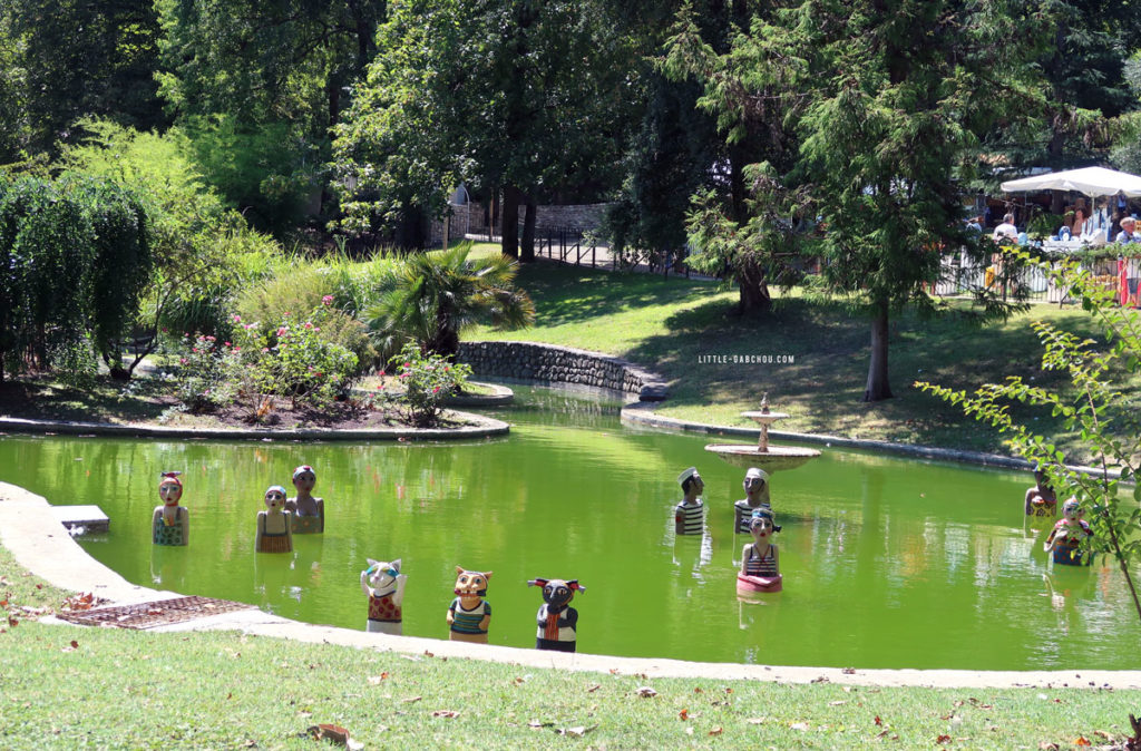 parc des Cordeliers à Anduze