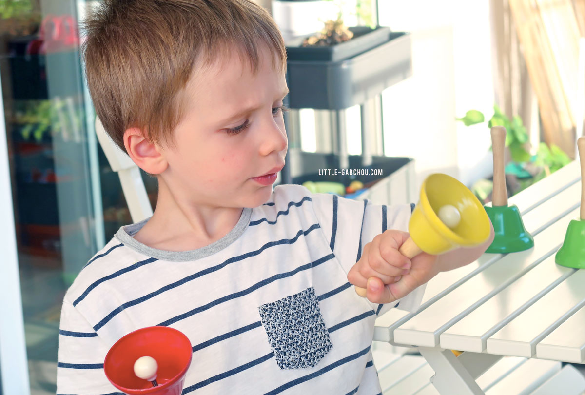 Cloches Montessori : idées d'activités à proposer aux enfants