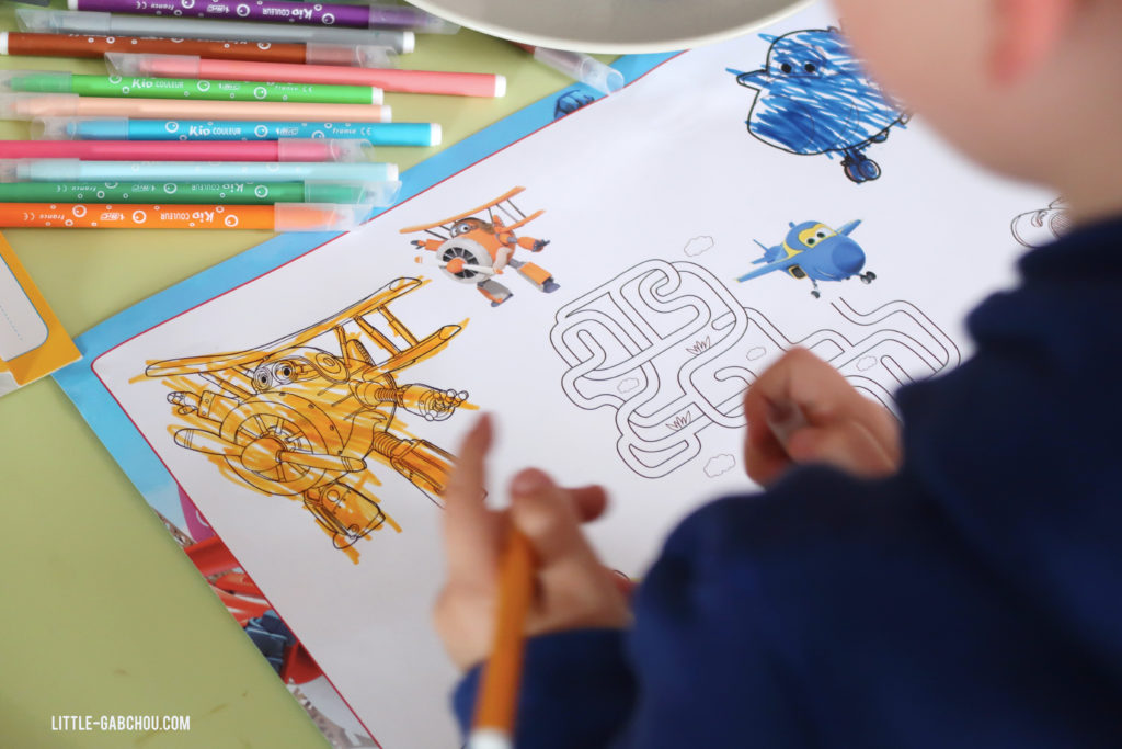 coloriages Super Wings