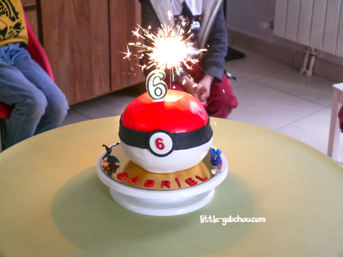 Un anniversaire sur le thème Pokémon