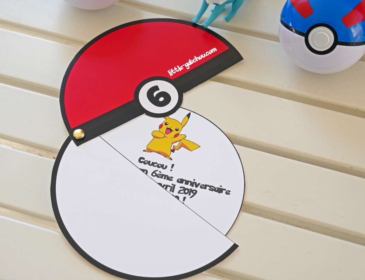 Déco anniversaire Pokémon – Attrapez-les tous !