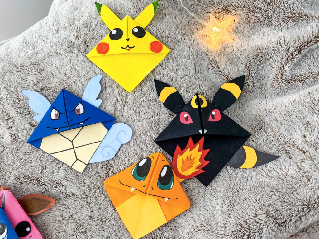 Marque Page Pokemon A Colorier Activité manuelle Pokémon avec les marque-pages rigolos · Little Gabchou