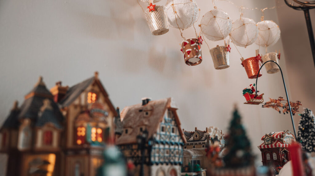 DIY: Décoration de Noël avec des montgolfières